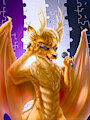 Dragondeer by Foxnose