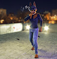 Doberman by madCAT3D