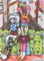Girls out on the town. by SpushiCat