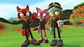 The Suited Avatar Trio by FlamerTheDragon