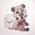 Cute Rockruff by Stomak