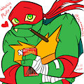 Pocky Raph by riverhayashi