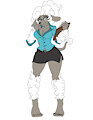 Bianca The Poodle by MrDaltonic