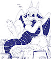 Taylor - iPad Commish by Stormdragonblueart