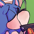 Thems Smooch by br00kiedraws