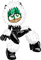 Eco The Hedgehog Geomancer in a Latex Parka