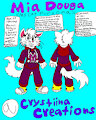 Mia Douga 2020 Reference Sheet by CrystiinaFantasy
