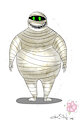 Drawlloween '20 - #2 Mummy by Miranthia