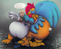Being Chicken 2020 by Stormdragonblueart