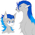 Blue after being a leader by TheDevilwithIn666