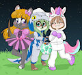 Halloween with friends! by ButterscotchLollipop