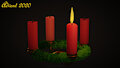 Advent Wreath 2020, First Week