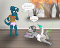 Post-Thanksgiving YCH - Tommy and Mithril