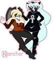 Felicia and Ruby by Nancher by UnusualUnity