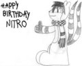 Happy Birthday Nitro by JoshDaPika
