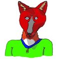 Foxon {coloured and shaded... I hope} by FoxonTheFox