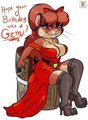 AmandaDaHamster Birthday Pic: Ruby!