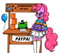 Pinkie Pie commission promotion by SpushiCat