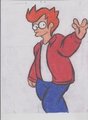 fry from futurama by Cranberrykitten