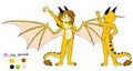adoptable - Golden Dragon