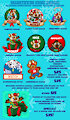 Babyfur Con Winter/Christmas Themed Badges and Icons - OPEN