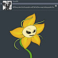 Ask Pumpkin Sans - Flowey