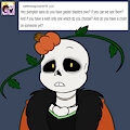 Ask Pumpkin Sans - Blasters-Wish-Crush