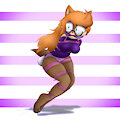 Audrey on the... run? by DMZ