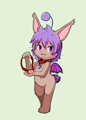 "Hey look, it's a kupo butt!"