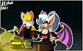 Tails and Rouge by KILLERGHOST