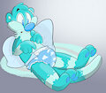 Padded ott by Slickwhiskers
