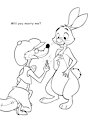 Stabbit coloring page by 4pcsSet