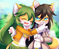 Commission for Sally & Haru