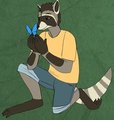 Communing with Nature by Krychentier