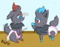 Zorua in a messy Pullup