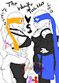 A... waifu tmnt TNC war? Makey vs Leo by RaphaHSLeon