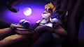 Hugs in the Moonlight by killerbunnies