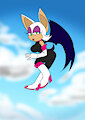 Rouge on the air  (Timelapse included) by ArtyBear