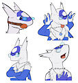 Theodore Emotes by Polyester