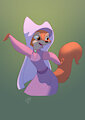 Foxtober Marion by CartoonGurra
