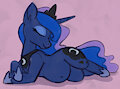 Pregnant Luna by MarsMiner