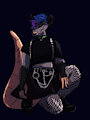 Punk Opossum by FoxSox