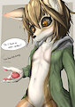 Naked hoodie by Kigisuke