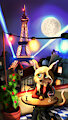 Nighttime in Paris