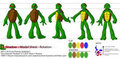 Shadow Model Sheet by tmntshadow