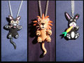 Two kitties, a bunny and a carrot walk into a bar...