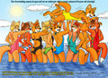The fox-bathing season is upon us! 