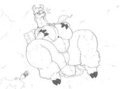Llama hips =Alt version included=