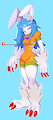 killer bunny adopt by NoriNoir