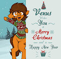 Venus Christmas Card